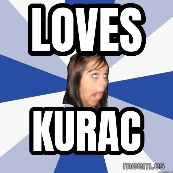 Annoying Facebook Girl meme: loves / kurac
