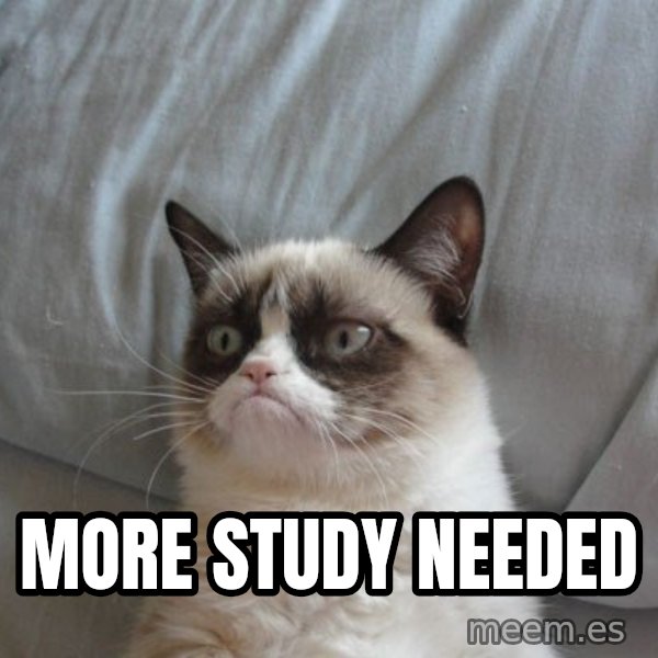 Grumpy cat good meme: More study needed