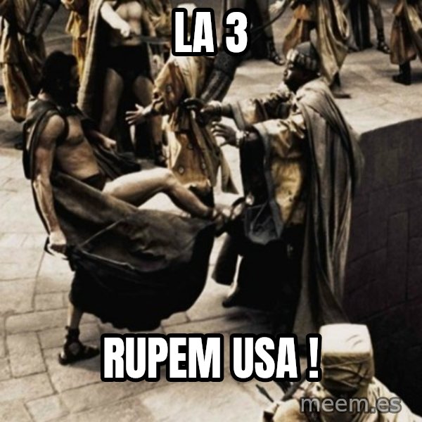 sparta kick meme: la 3 / rupem usa !