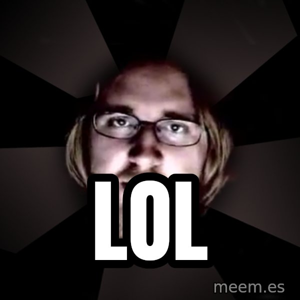 typical atheist meme: LOL