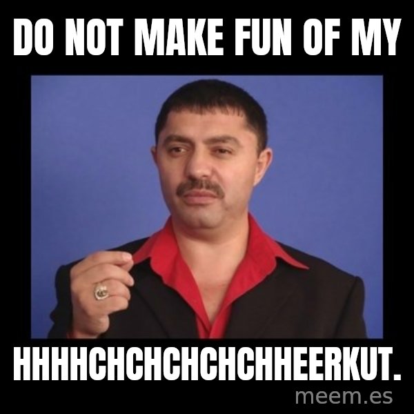 Manelistul Nicolae Guta meme: do not make fun of my / hhhhchchchchchheerkut.