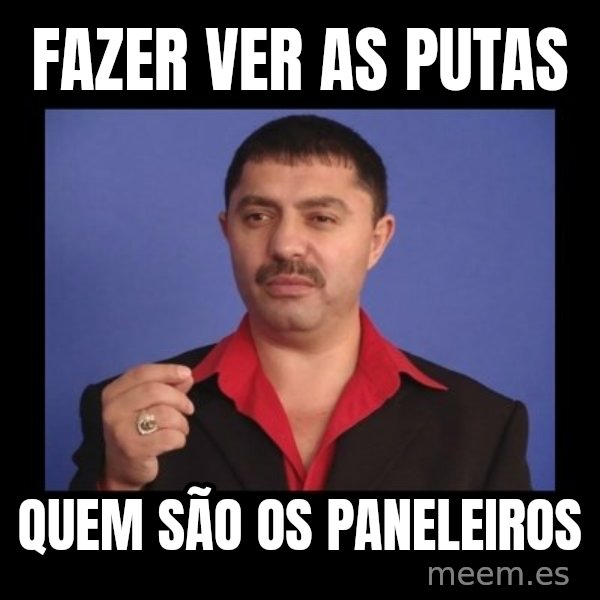 Manelistul Nicolae Guta meme: Fazer ver as Putas / Quem são os Paneleiros