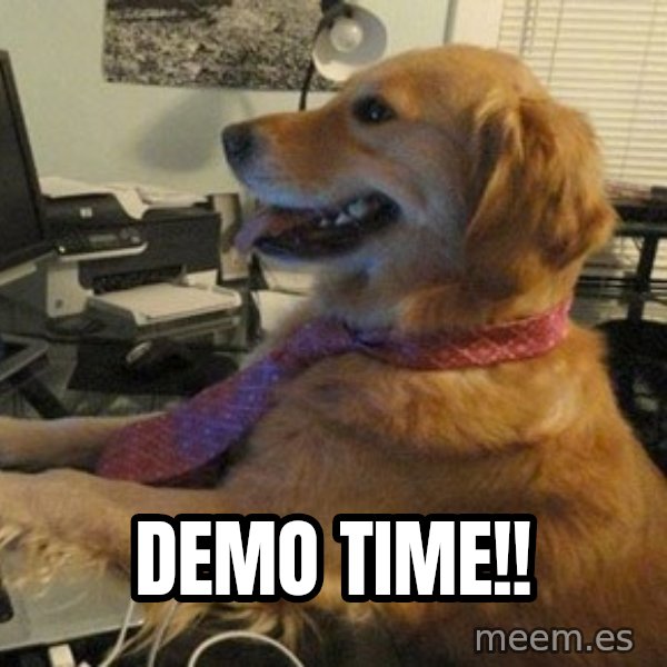 I have no idea what I'm doing - Dog with Tie meme: Demo Time!!