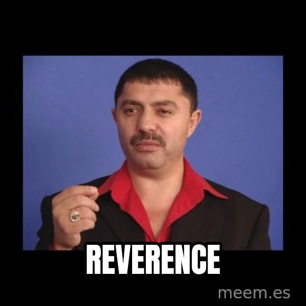 Manelistul Nicolae Guta meme: reverence