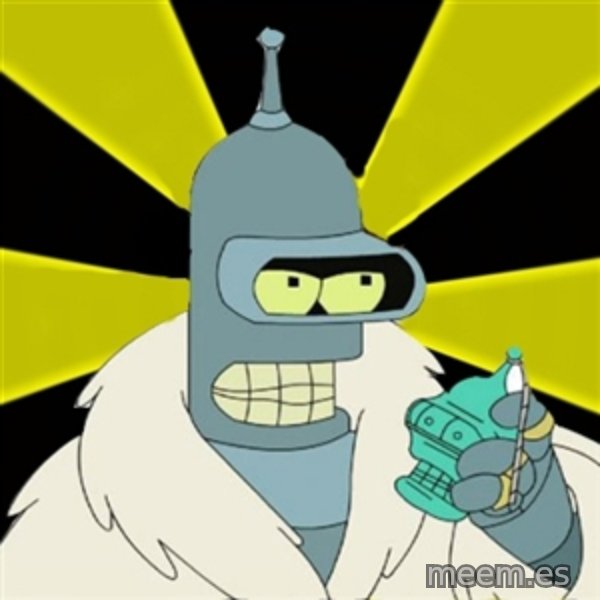 Bender IMHO meme template