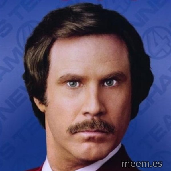 Ron Burgundy meme template