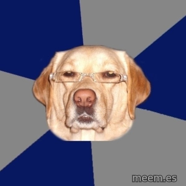 Racist Dog meme template