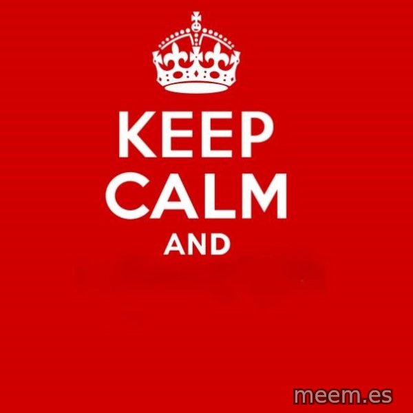 Keep Calm 2 meme template