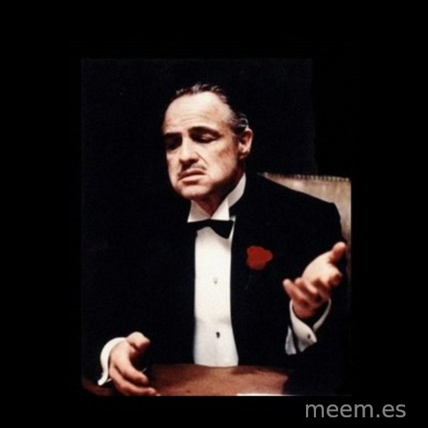 The Godfather meme template