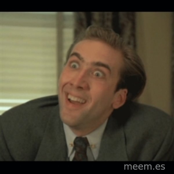 Nick Cage meme template