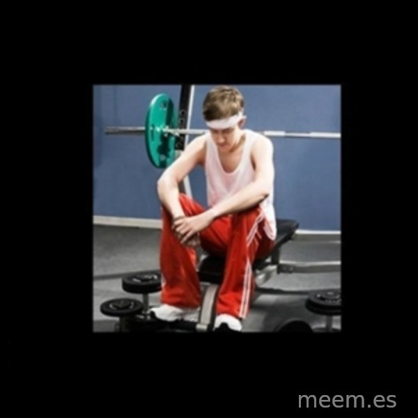 Annoying Gym Newbie meme template