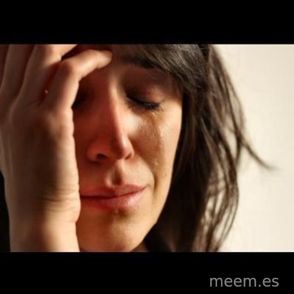 crying girl sad meme template