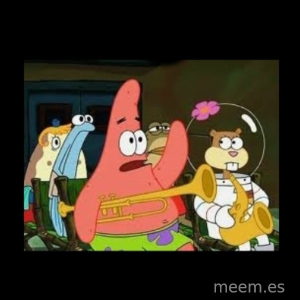 Patrick Star Instrument meme template