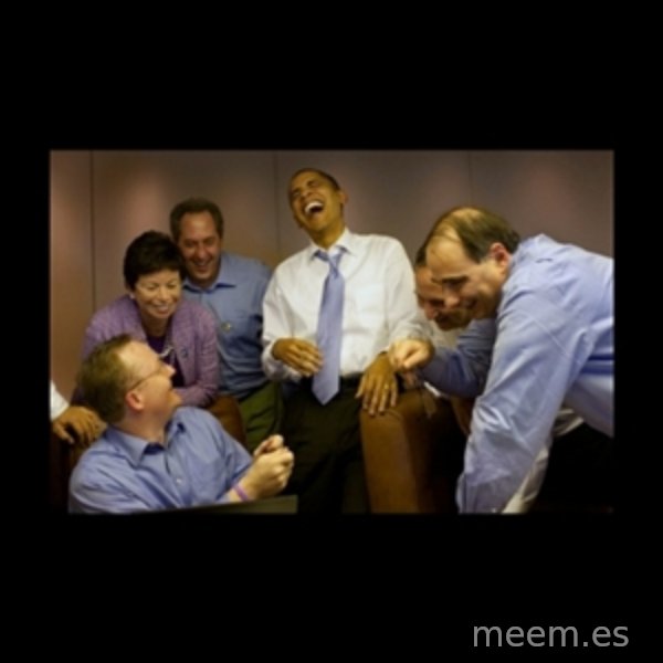 obama laughing  meme template