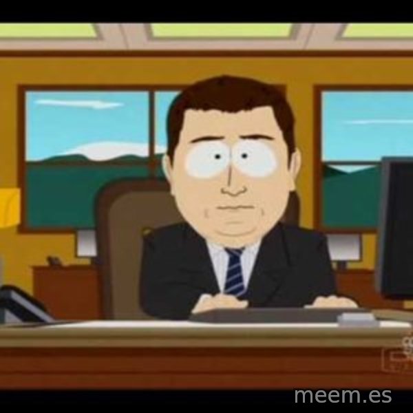 south park aand it's gone meme template