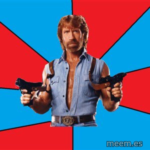 Chuck Norris  meme template
