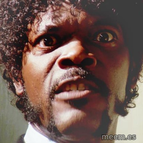 Mad Samuel L Jackson meme template
