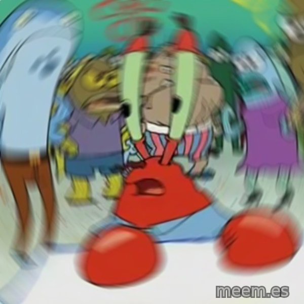 Confused Mr. Krabs meme template
